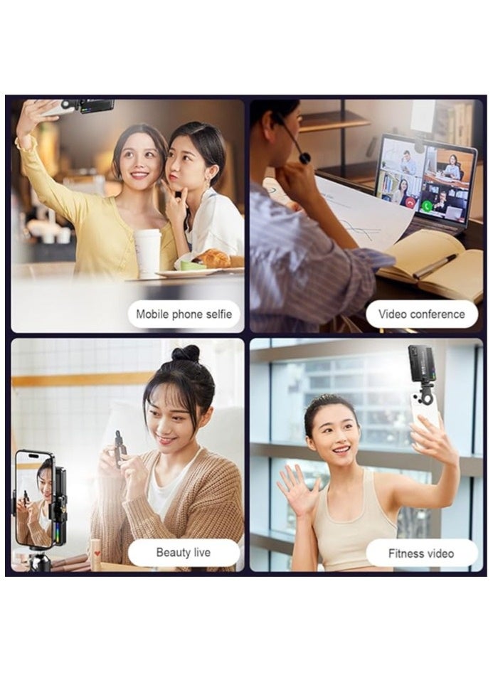 ATECH RGB Portable Camera Lights, Full Color Camera Light, 3000-9900K, 94 Beads, with Standard 1/4 Screws and Phone Clip, HSI 0-360°, 360 Colors, 1500mAh Rechargeable CRI 80 - Image 5